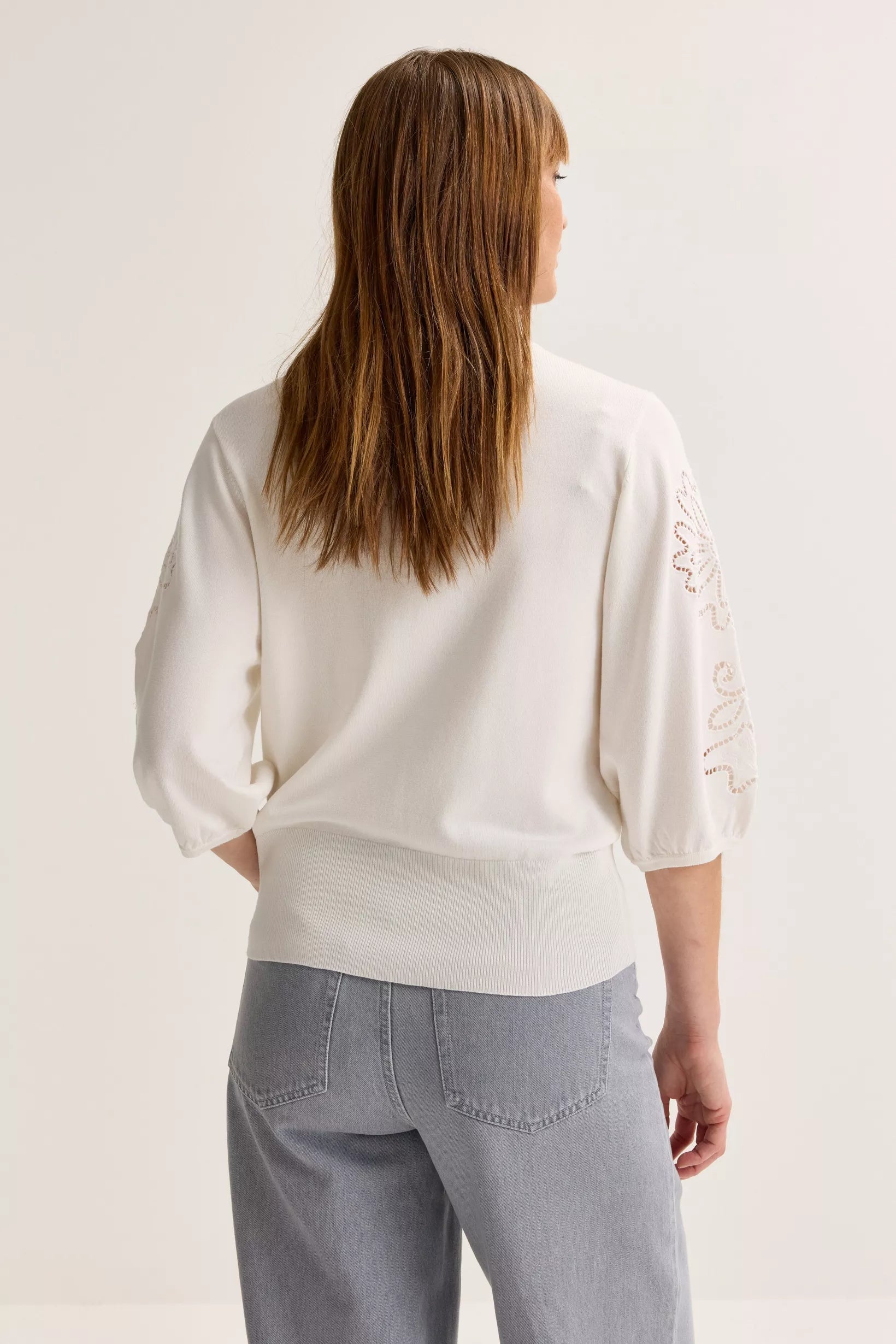 Pull Wit Mayerline ( Aagje 5661/300 )