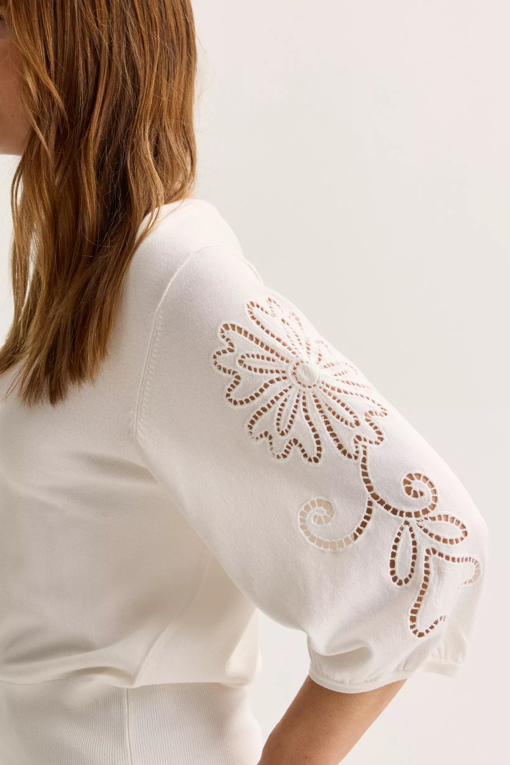 Pull Wit Mayerline ( Aagje 5661/300 )