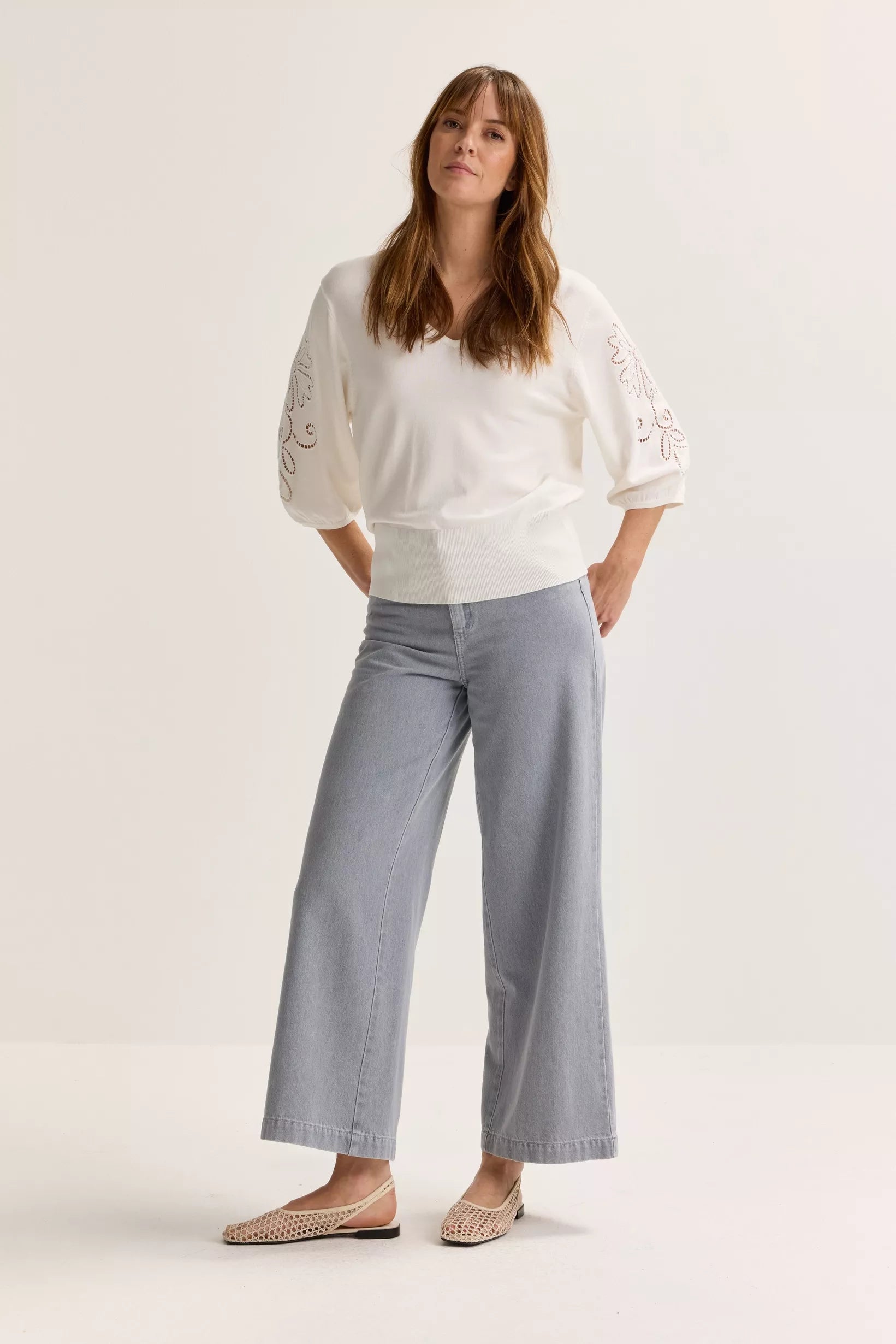 Pull Wit Mayerline ( Aagje 5661/300 )