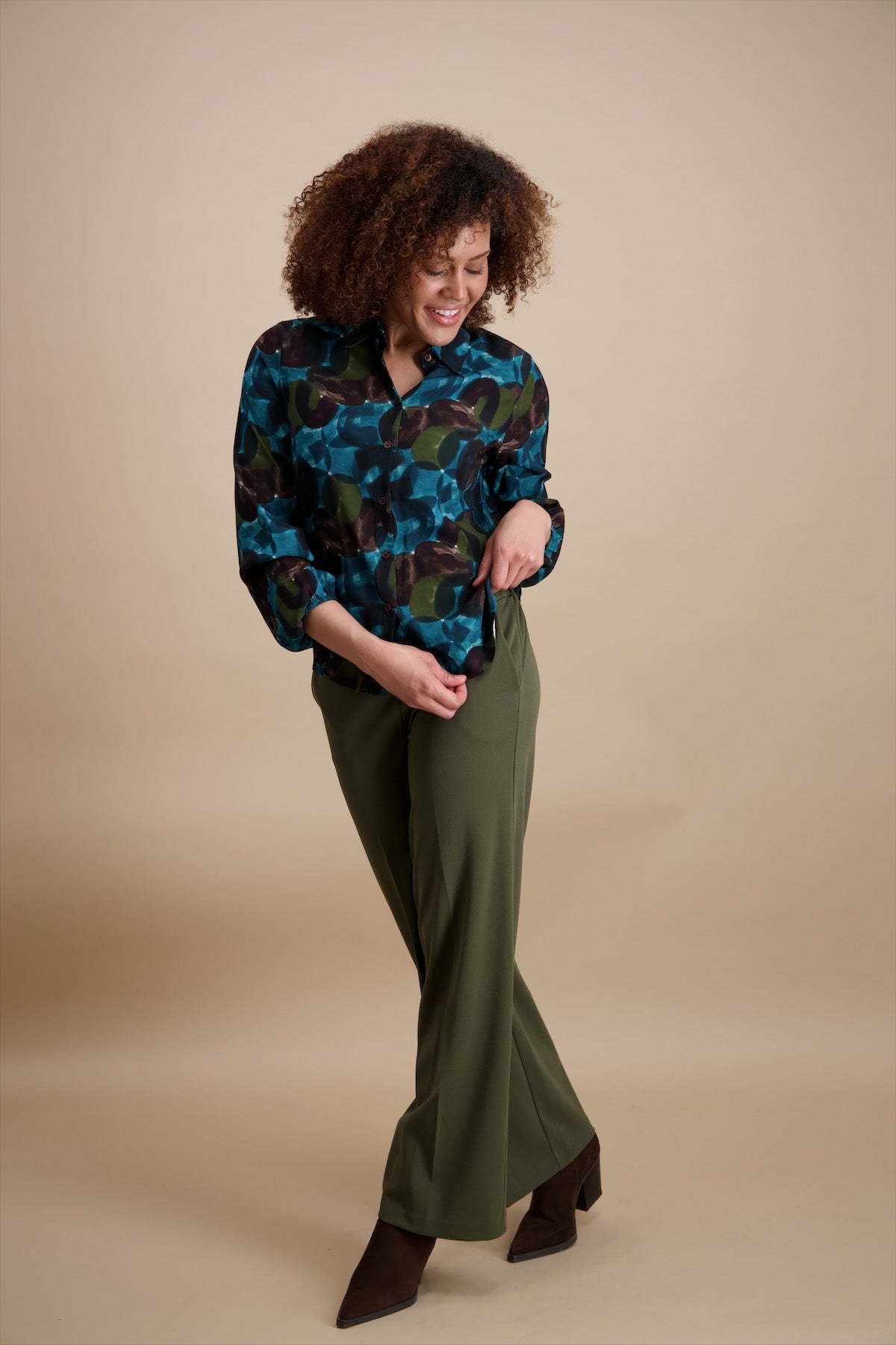 Broek Kaki Signe Nature ( 944147/15 )