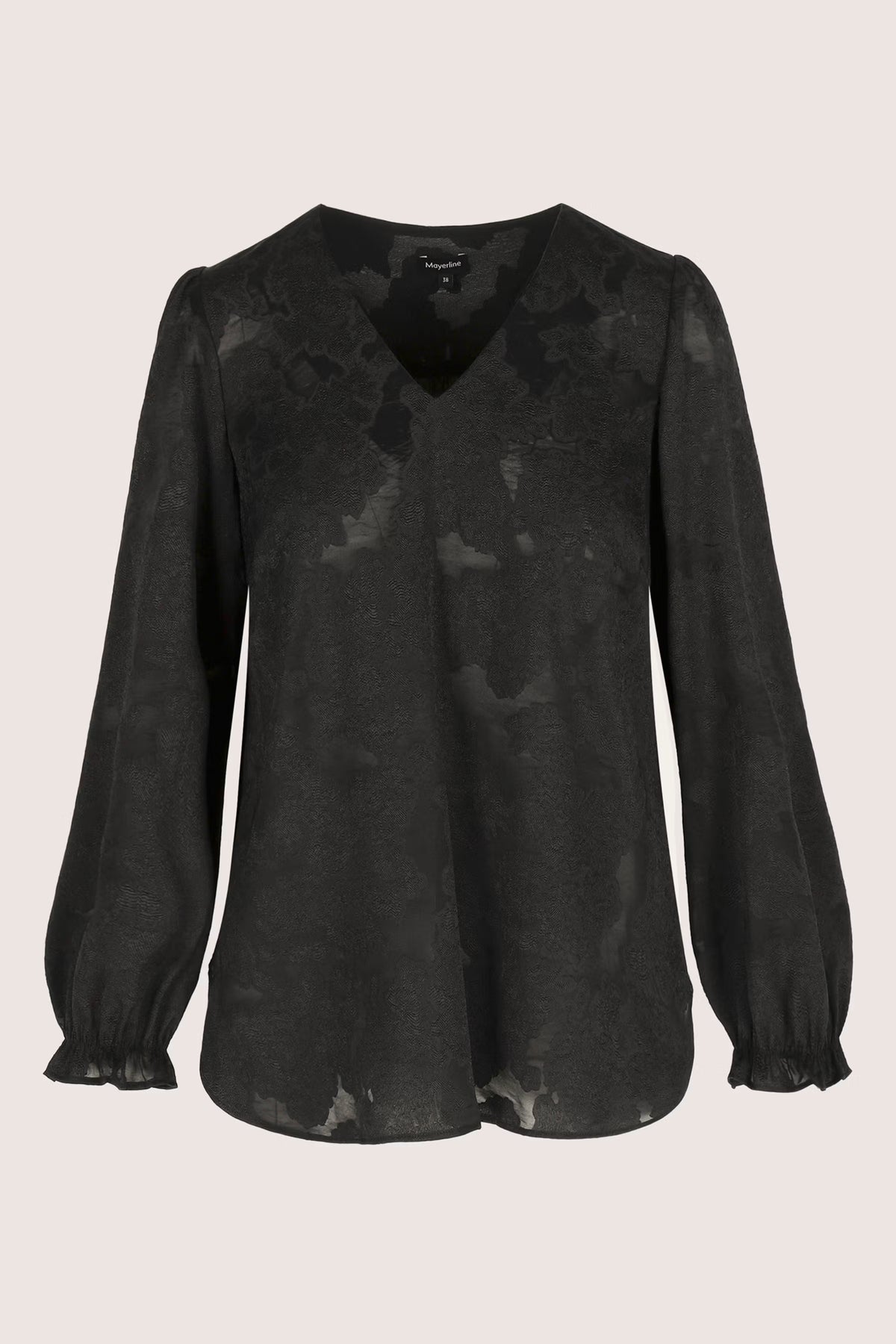 Chemisier Noir Mayerline ( Jarmen 6114/010 )