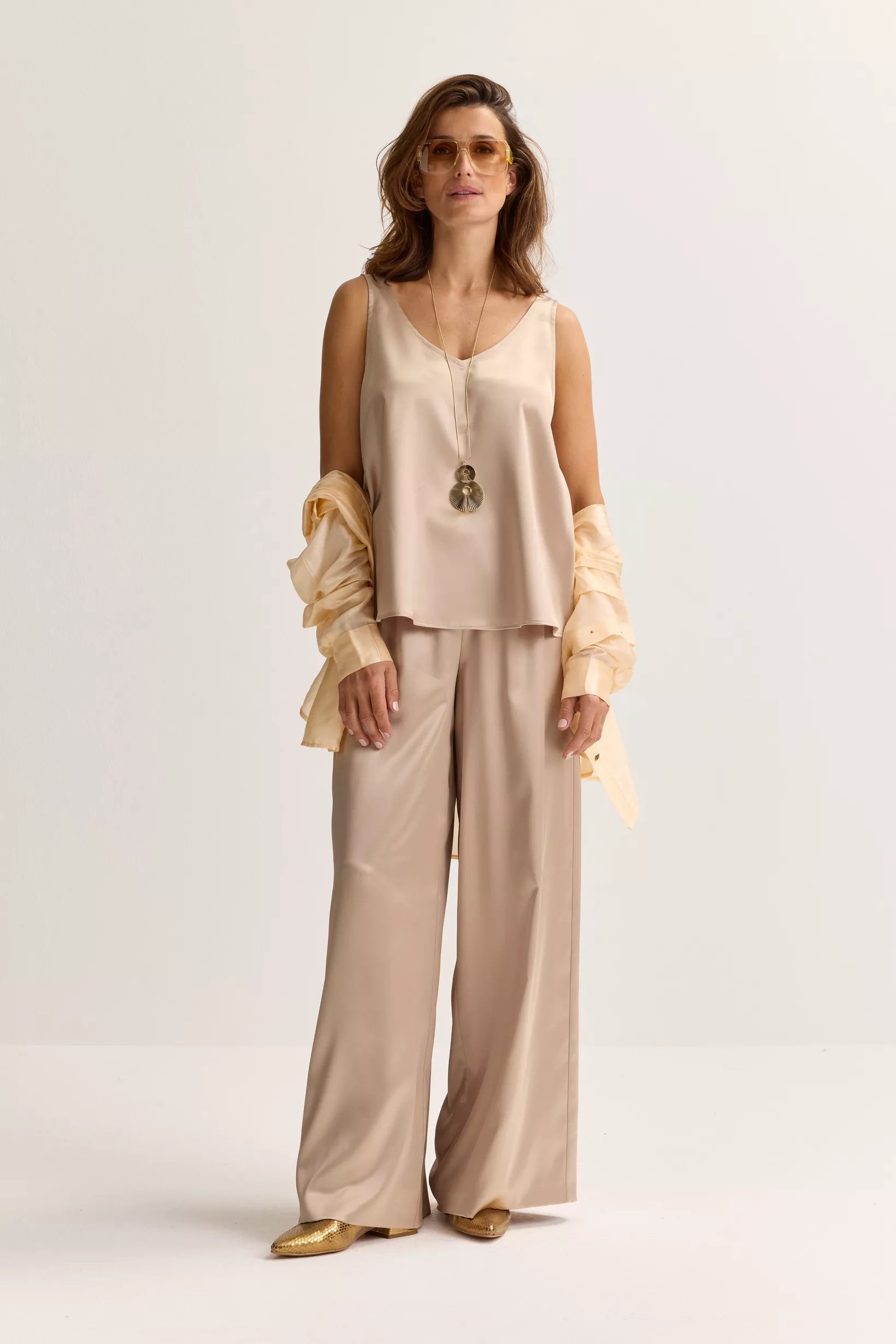 Broek Beige Mayerline ( Cosmosa 5078/830 )