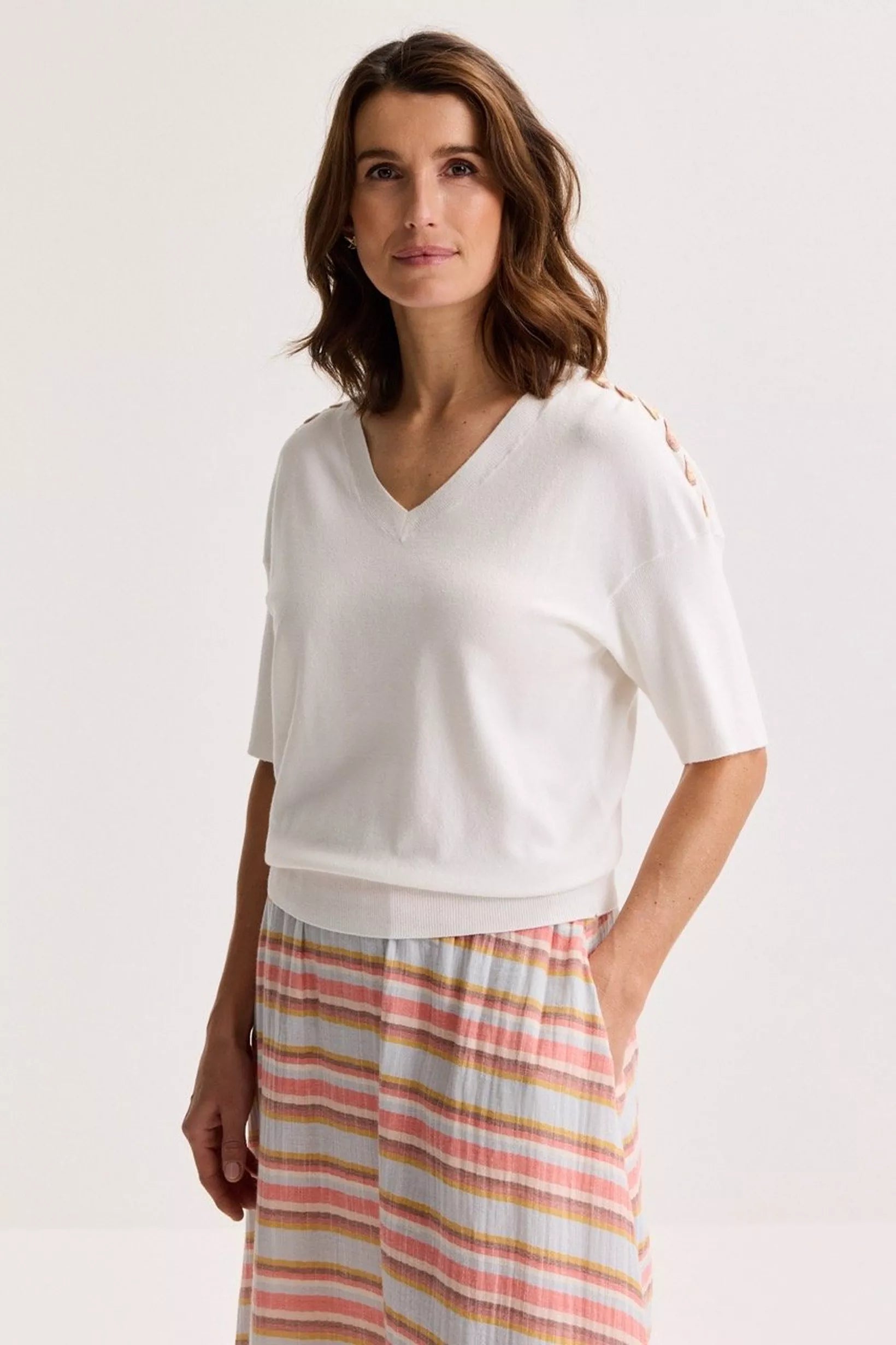 Pull Ecru Mayerline ( Amma 5696/300 )