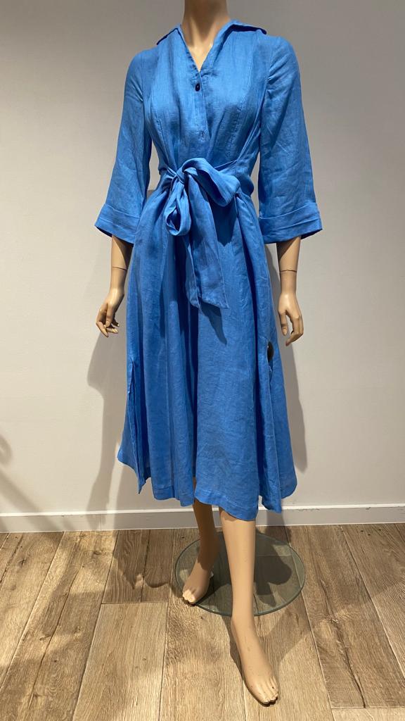 Kleedje Bleekblauw Blue Iv ( Els/375 ) - Delaere Womenswear