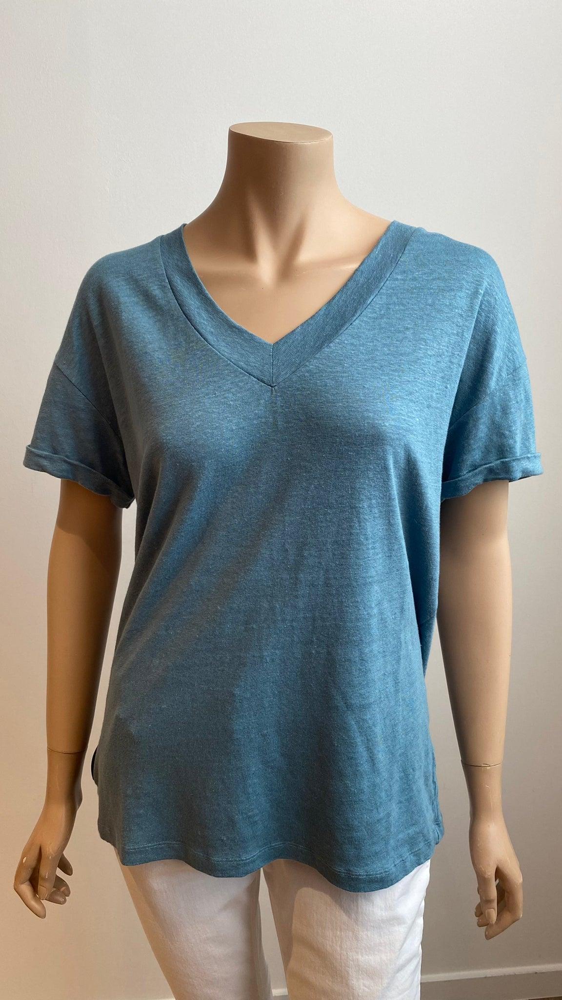 T-Shirt Blauw Gigue ( Sene/2620 ) - Delaere Womenswear