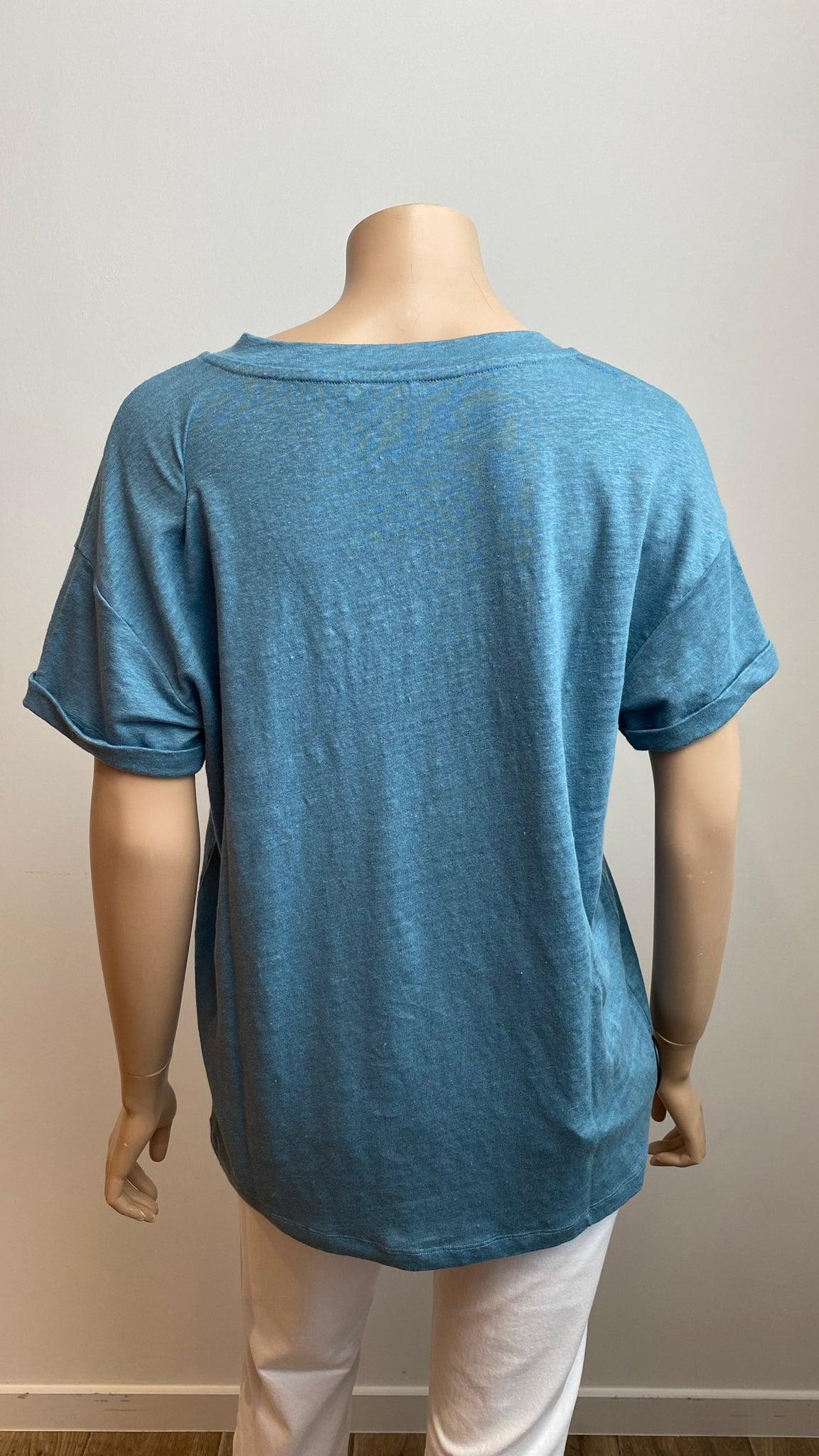 T-Shirt Blauw Gigue ( Sene/2620 ) - Delaere Womenswear