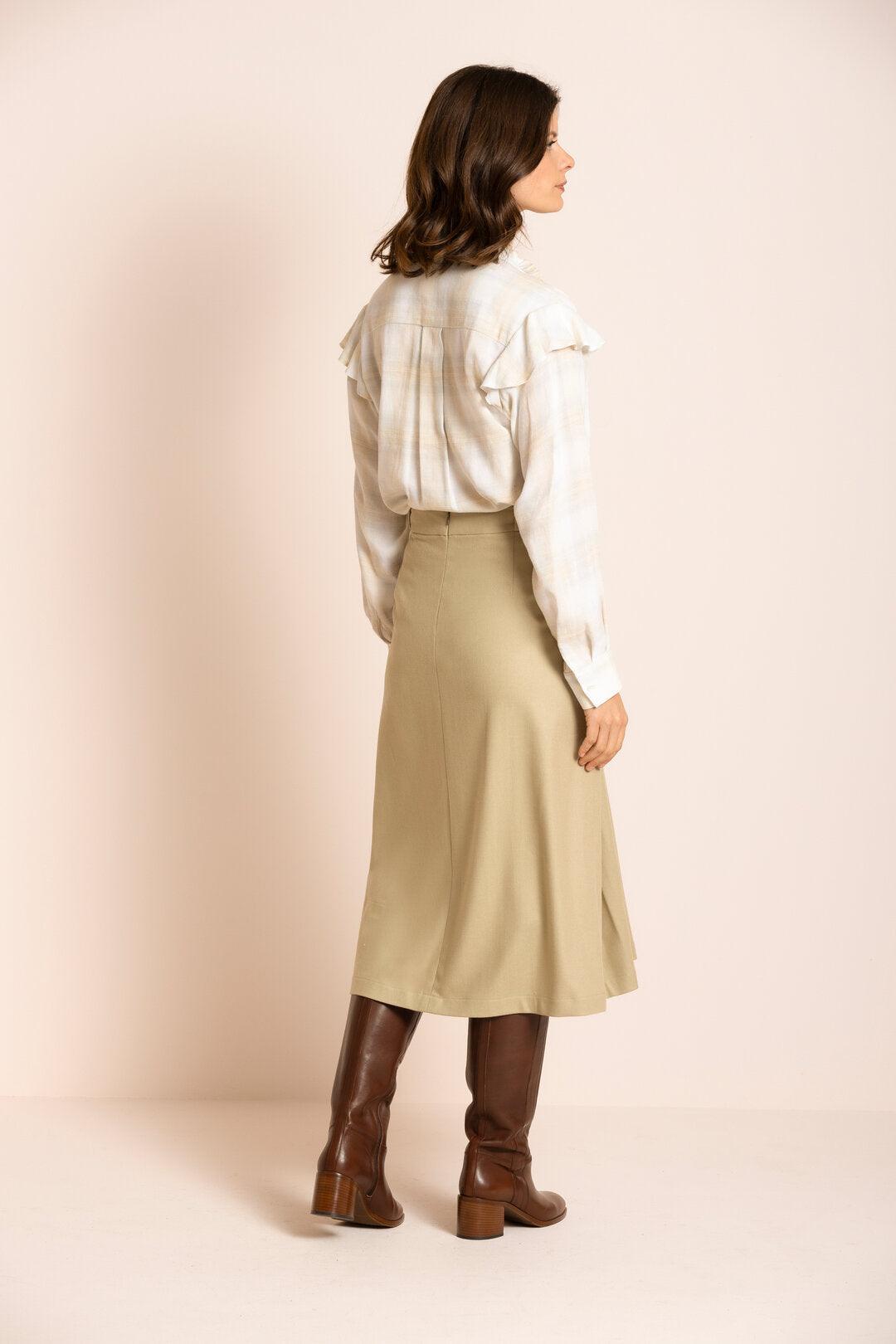 Rok Groen Gigue ( Takumi 630/550 ) - Delaere Womenswear