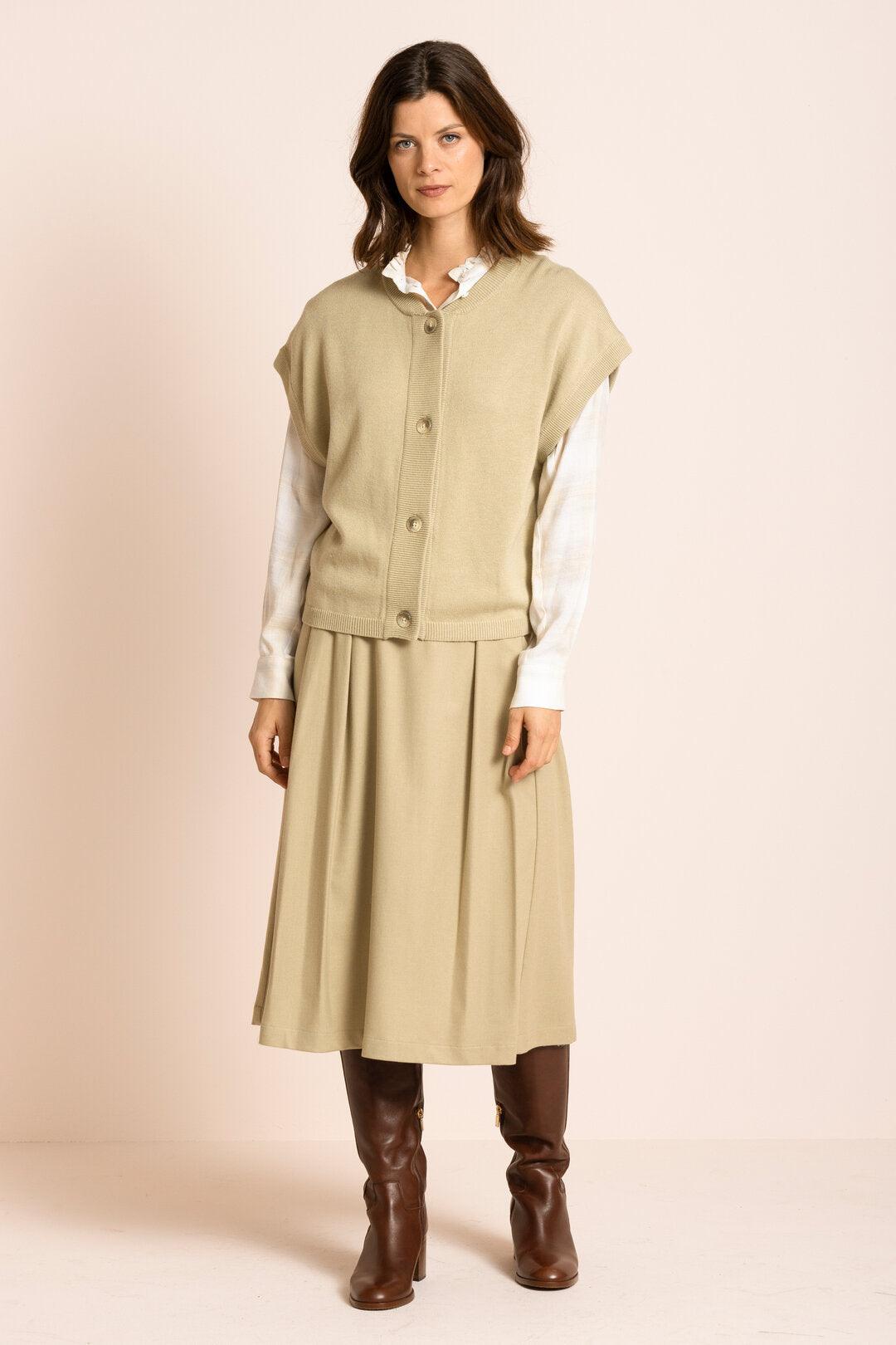 Rok Groen Gigue ( Takumi 630/550 ) - Delaere Womenswear