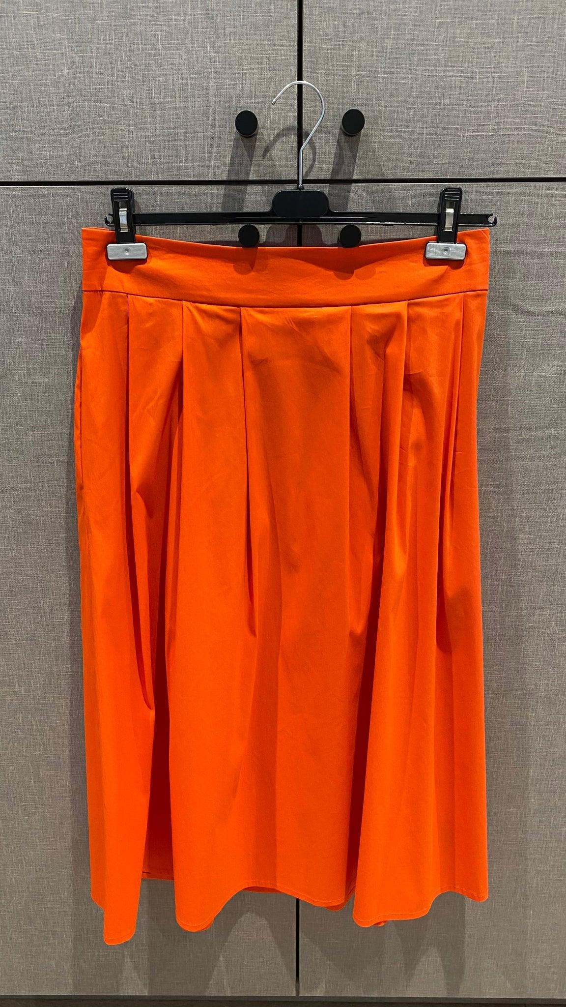 Rok Oranje Leonie De Paris ( Lott Katoen/Oranje ) - Delaere Womenswear